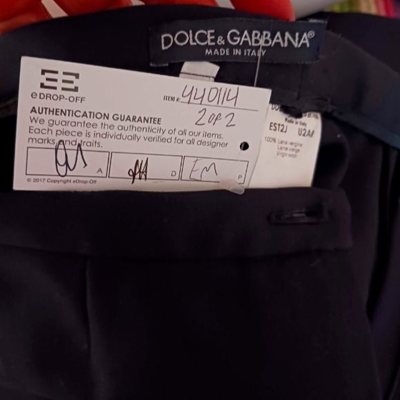 Authentic Dolce & Gabbana 2 Piece Suit - Picture 10 of 16